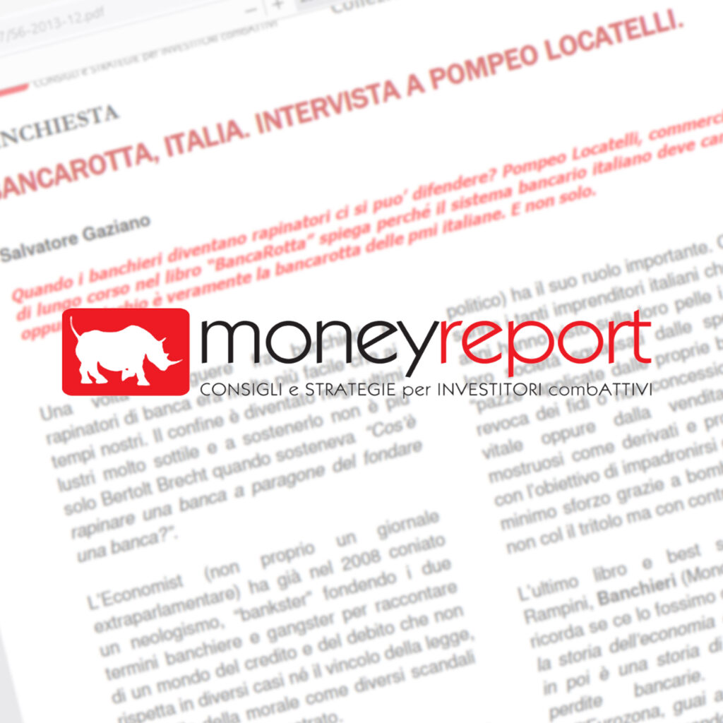 Intervista per www.moneyreport.it