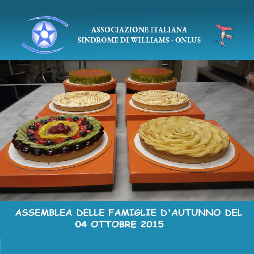 I Dolci di Pompeo per l’Associazione Italiana Sindrome di WIlliams