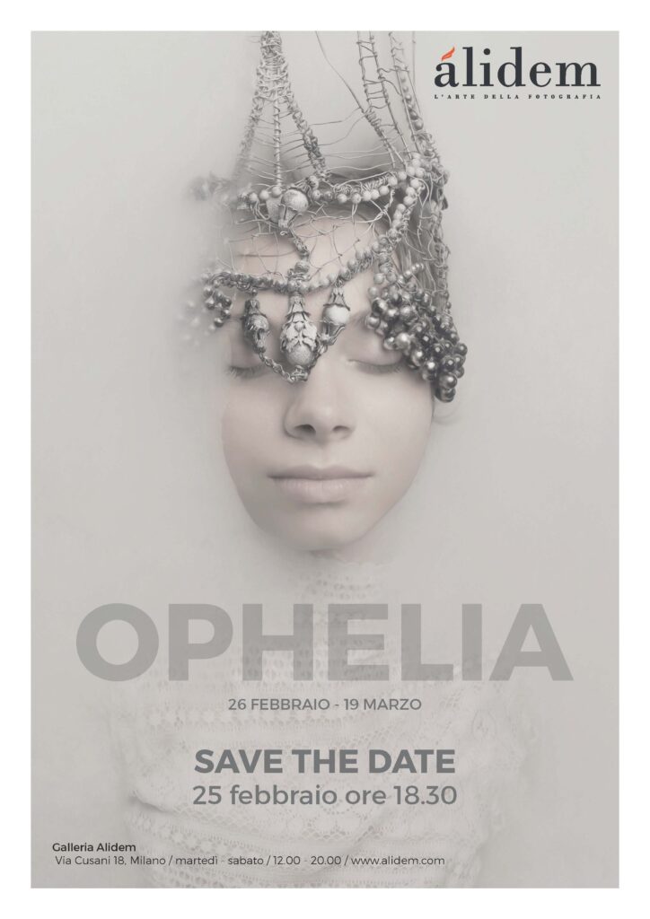 Ophelia: inaugurazione della mostra in galleria Alidem