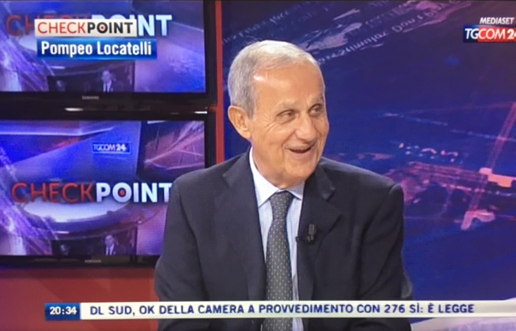 Pompeo Locatelli intervistato su Tgcom24