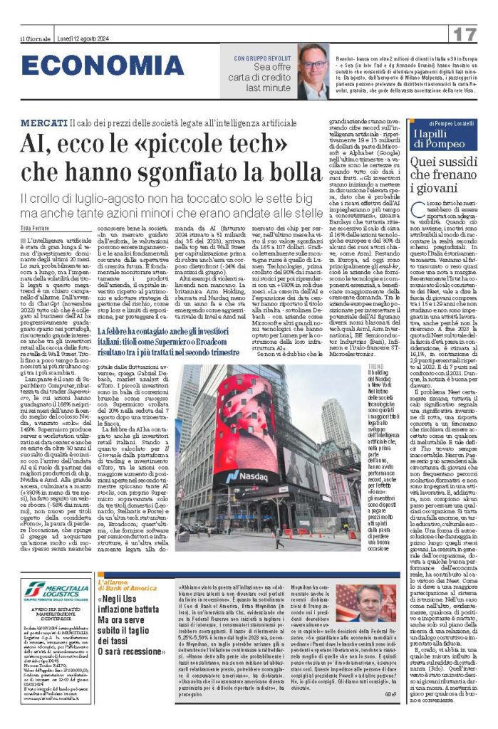 Quei sussidi che frenano i giovani