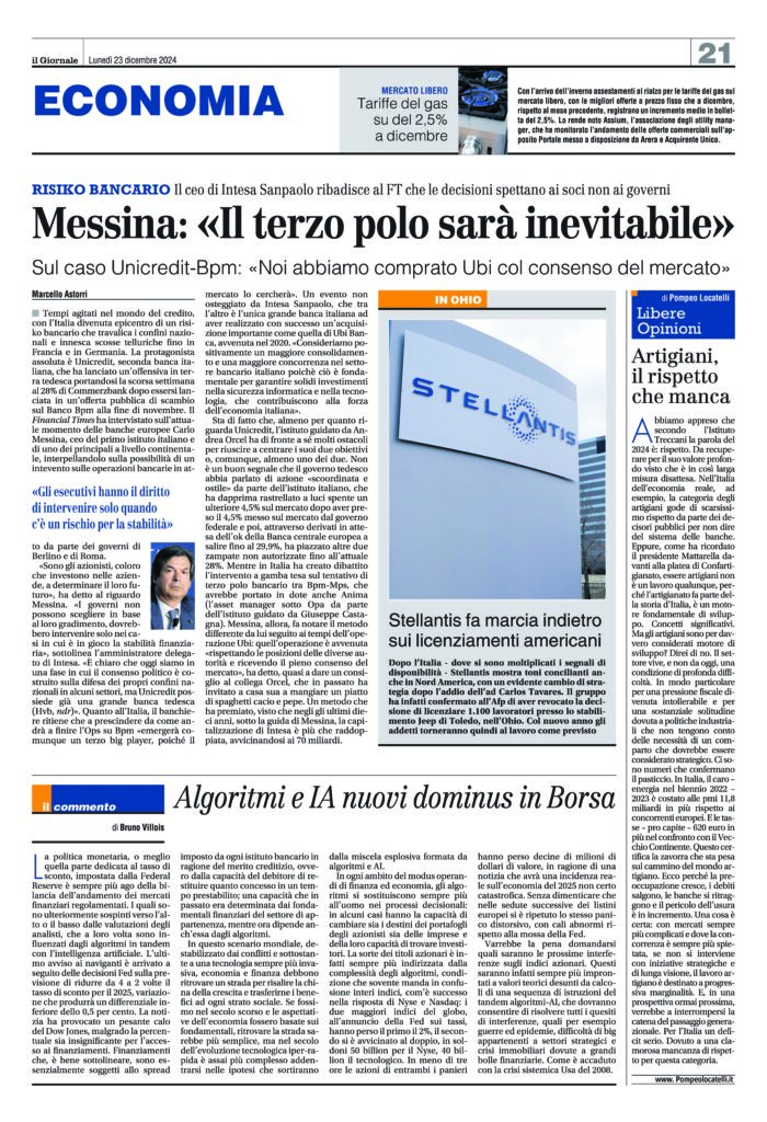 Artigiani, il rispetto che manca