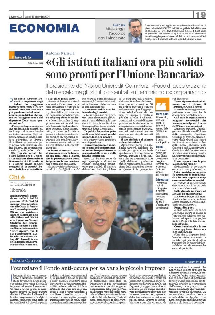 Potenziare il Fondo anti-usura per salvare le piccole imprese