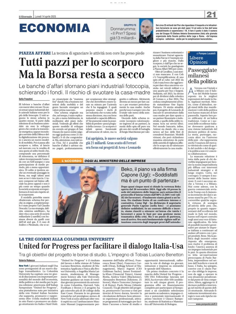 Passeggiate milanesi della politica