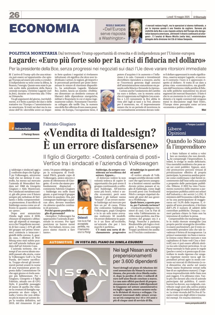 Quando lo Stato fa l’imprenditore