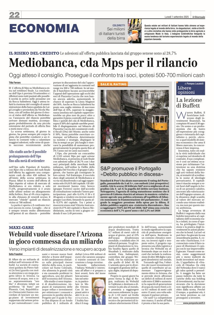 La lezione di Buffett