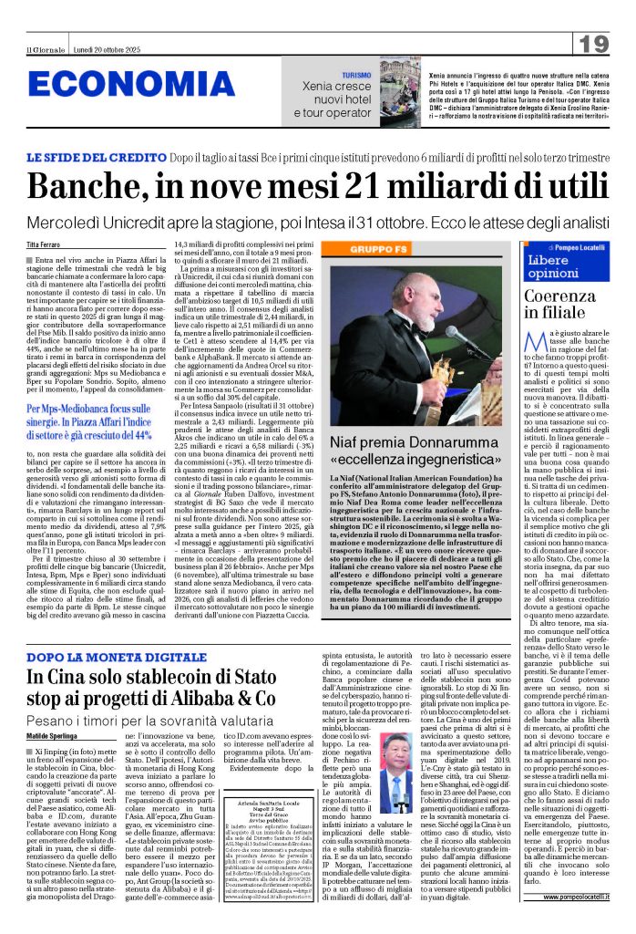 Coerenza in filiale