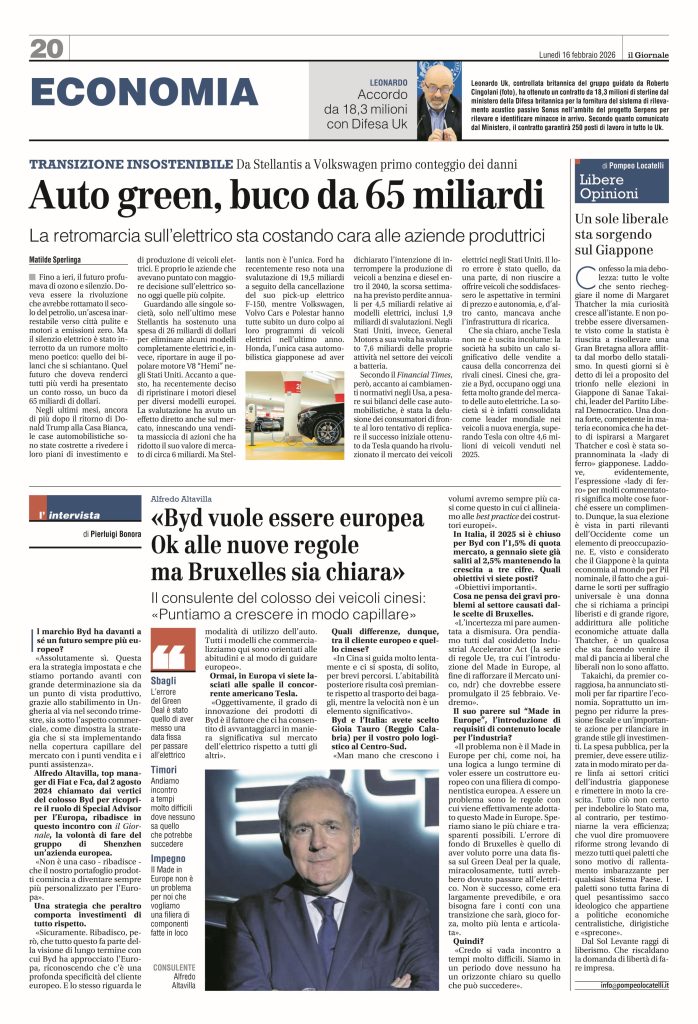 Un sole liberale sta sorgendo sul Giappone