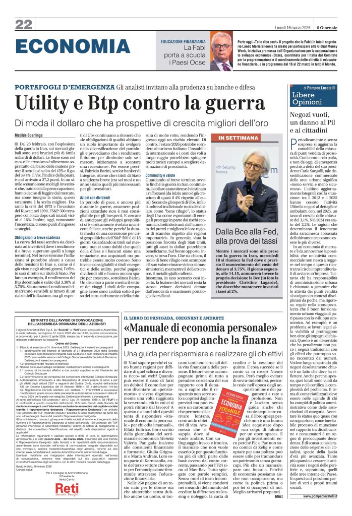 Negozi vuoti, un danno al Pil e ai cittadini